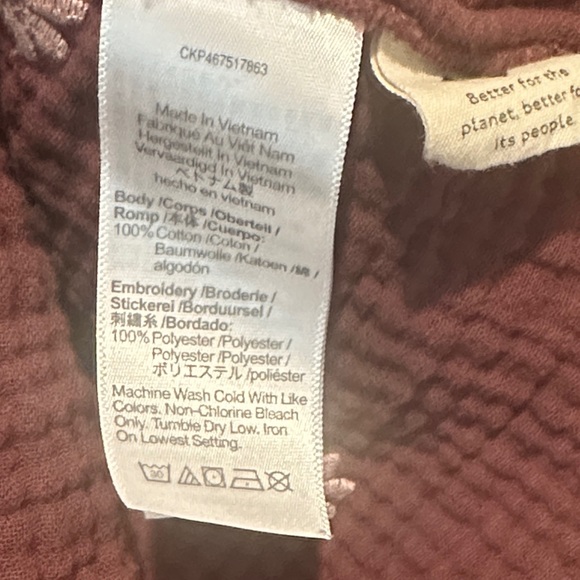 MADEWELL Lightspun Peplum L - Picture 10 of 11